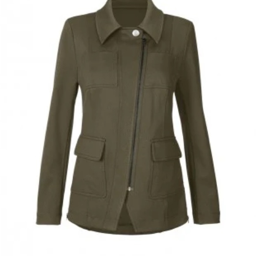 Cabi Academy Blazer Olive Green